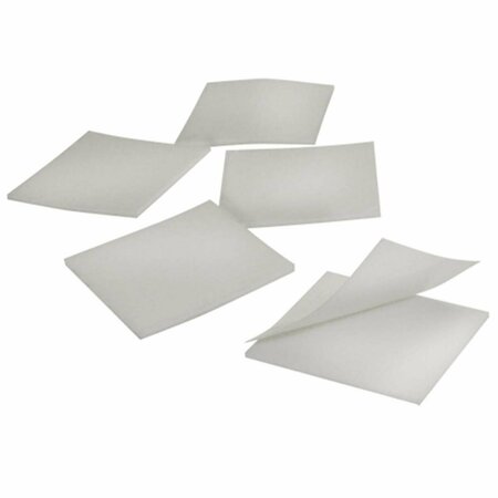 BOX PARTNERS Tape Logic  1 x 1 in. 0.062 in. Thick Polyethylene Double Sided Foam Squares, White - Roll of 324 T95213